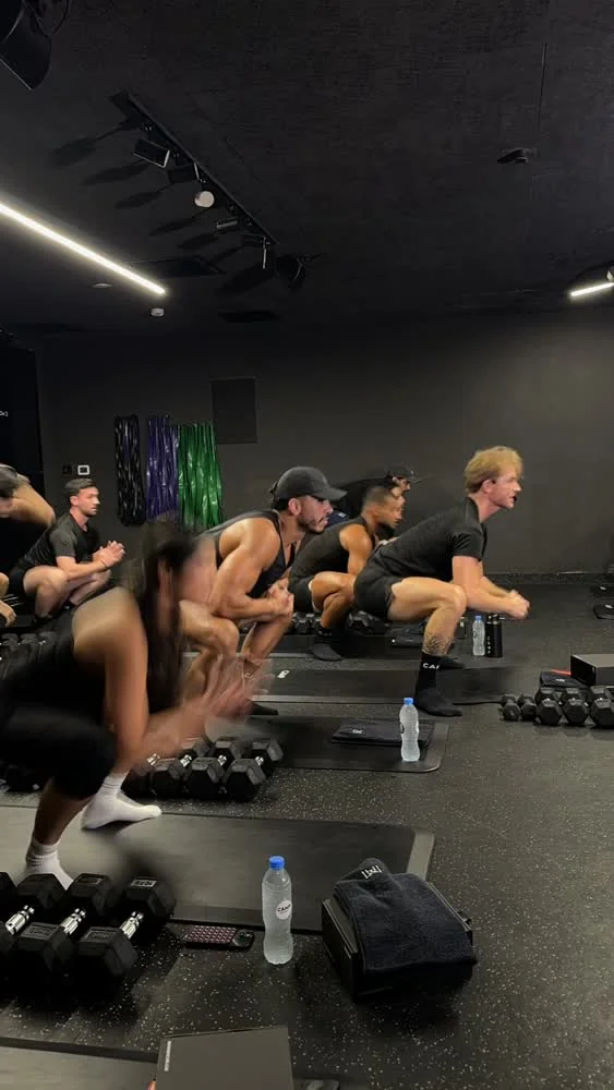 Group training at MÄNN IN MOTION