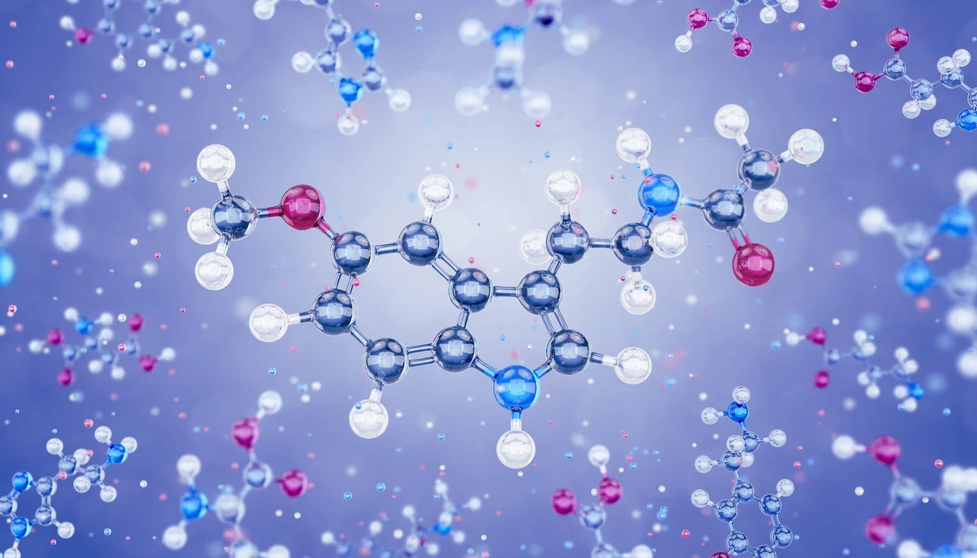 Conceptual molecular illustration