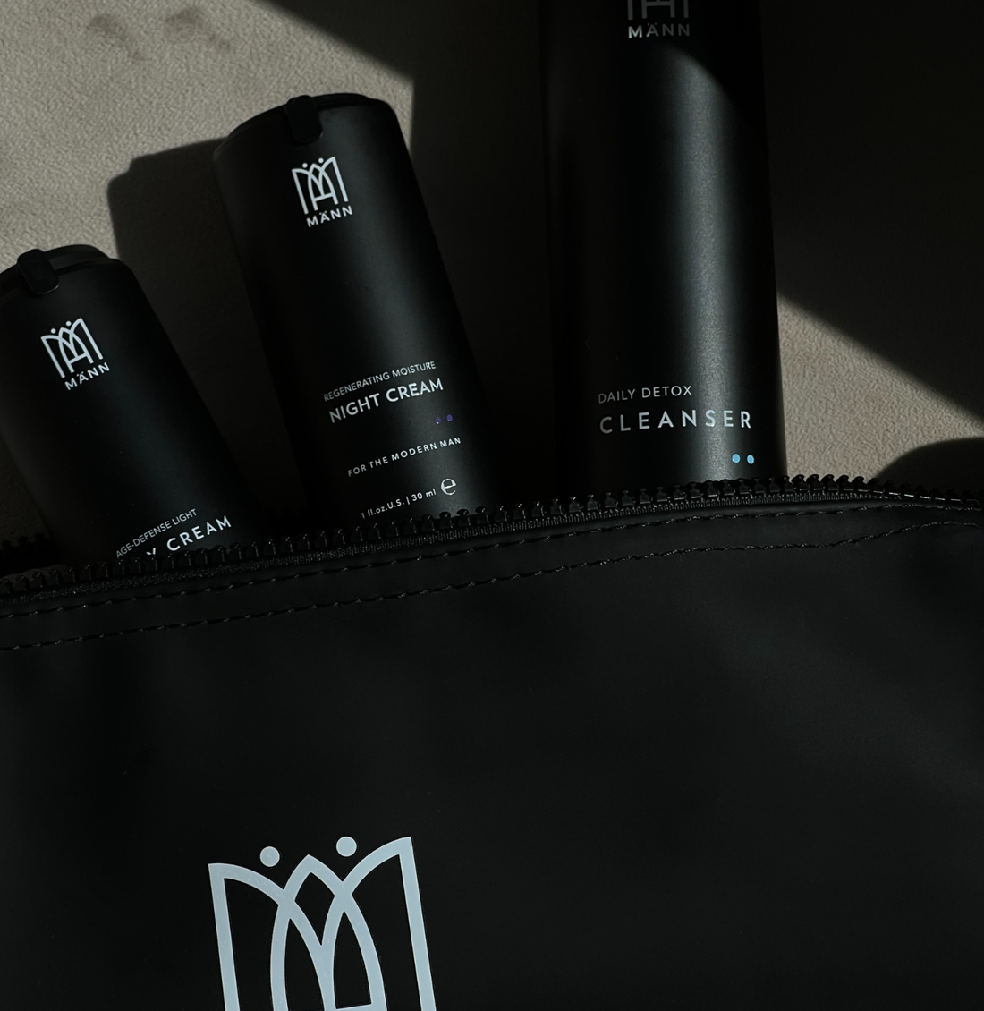 MÄNN Skincare Travel Wash Bag
